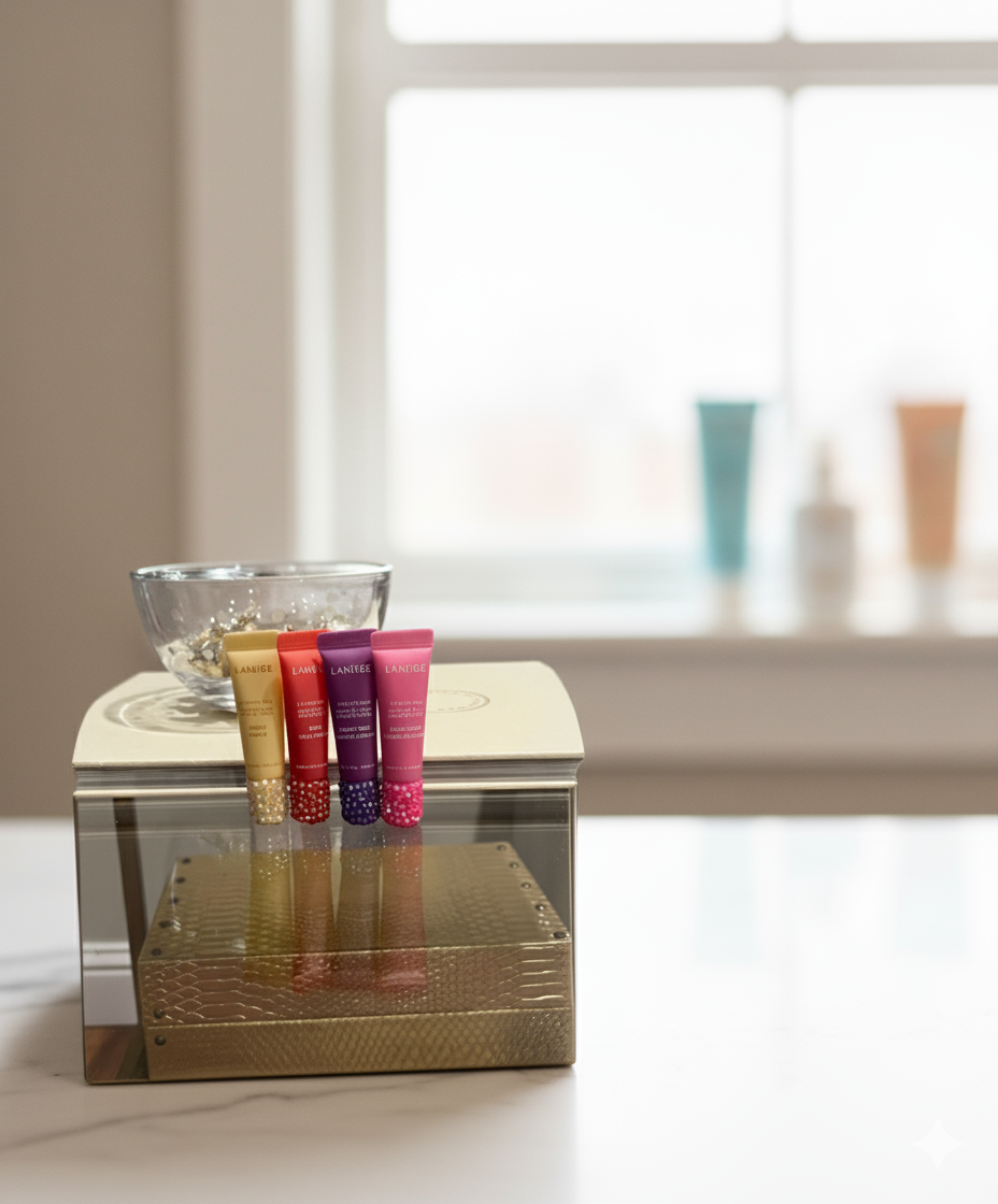 Laneige Lip Glowy Balm Mini Set