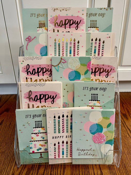 Spark Joy with Embellished Hallmark Cards: One-of-a-Kind Birthday Greetings