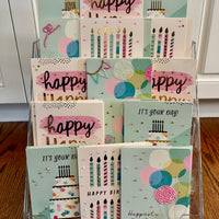 Bedazzled Hallmark Birthday Cards (Set of 4)